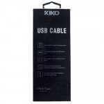 Wholesale Micro 2A USB V8V9 Heavy Duty Braided Cable 3FT (Black)